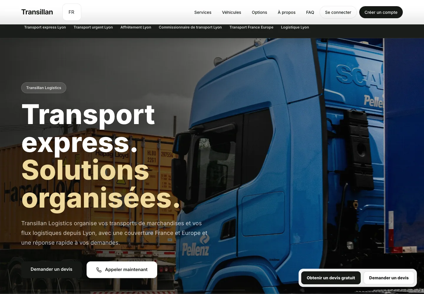 Capture du projet Transillan